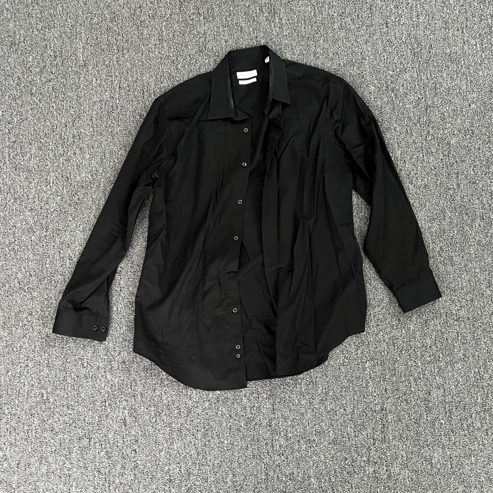 BUNDLE DEAL- Black and White Dress Shirt